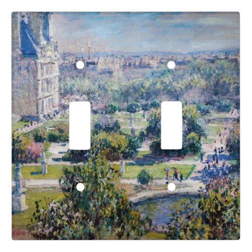 Claude Monet _ The Tuileries Gardens Light Switch Cover