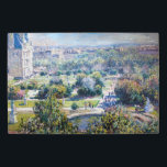 Claude Monet - The Tuileries Gardens Metal Print<br><div class="desc">The Tuileries Gardens / Les Tuileries - Claude Monet,  1876</div>