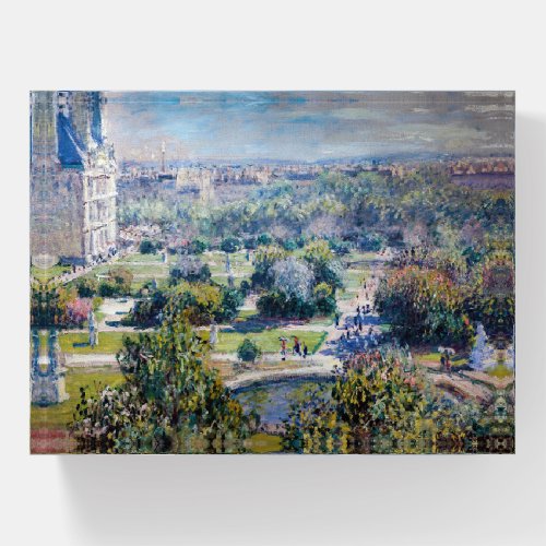 Claude Monet _ The Tuileries Gardens Paperweight