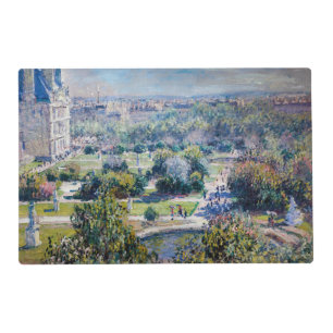 Claude Monet - The Tuileries Gardens Placemat