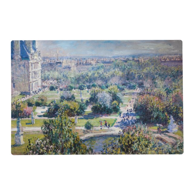 Claude Monet - The Tuileries Gardens Placemat (Front)