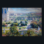 Claude Monet - The Tuileries Gardens Poster<br><div class="desc">The Tuileries Gardens / Les Tuileries - Claude Monet,  1876</div>
