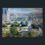 Claude Monet - The Tuileries Gardens Poster<br><div class="desc">The Tuileries Gardens / Les Tuileries - Claude Monet,  1876</div>