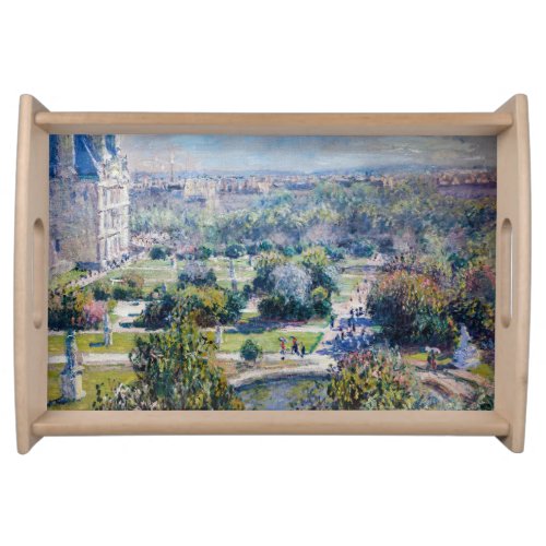 Claude Monet _ The Tuileries Gardens Serving Tray