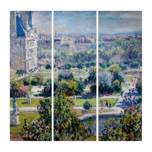 Claude Monet - The Tuileries Gardens Triptych