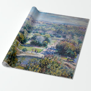 Claude Monet - The Tuileries Gardens Wrapping Paper