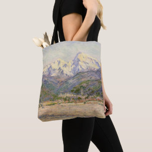 Claude Monet   The Valley of the Nervia Tote Bag