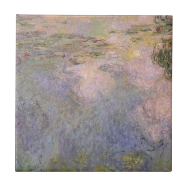 Claude Monet | The Water-Lily Pond Tile (Front)