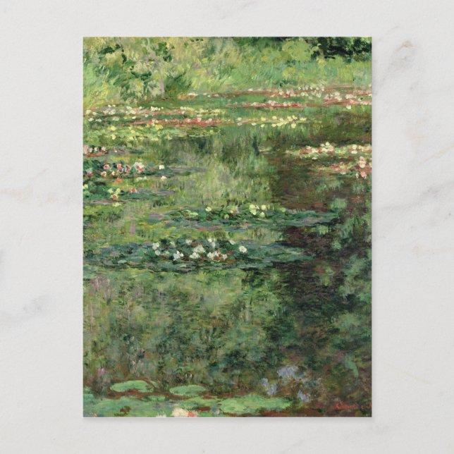 Claude Monet | The Waterlily Pond, 1904 Postcard (Front)