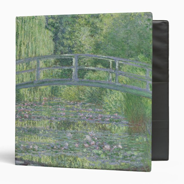 Claude Monet | The Waterlily Pond: Green Harmony Binder (Front/Inside)