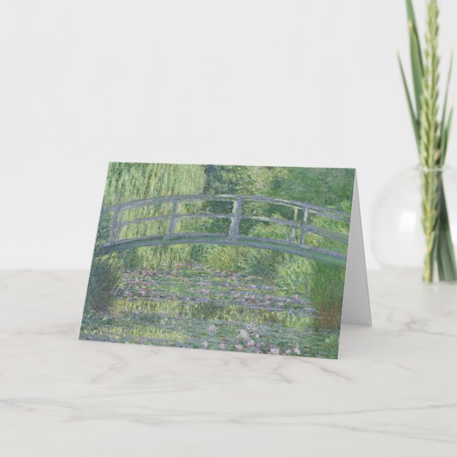 Claude Monet | The Waterlily Pond: Green Harmony Card (Front)