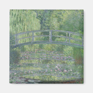 Claude Monet The Waterlily Pond: Green Harmony Magnet