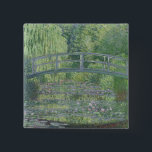 Claude Monet | The Waterlily Pond: Green Harmony Pinback Button<br><div class="desc">The Waterlily Pond: Green Harmony,  1899 | by Claude Monet | Art Location: Musee d'Orsay,  Paris,  France | French Artist | Image Collection Number: XIR16688</div>