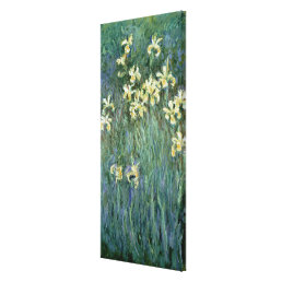 Claude Monet | The Yellow Irises Canvas Print