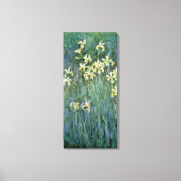 Claude Monet | The Yellow Irises Canvas Print