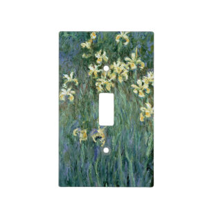 Claude Monet   The Yellow Irises Light Switch Cover