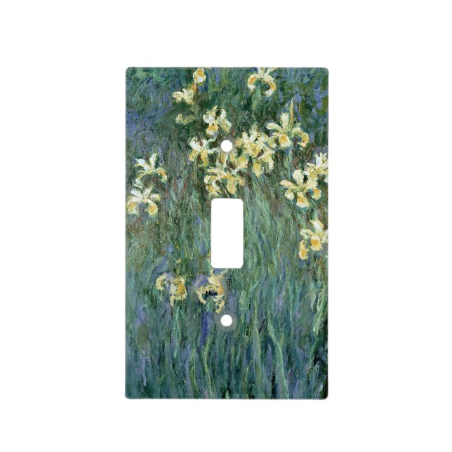 Claude Monet | The Yellow Irises Light Switch Cover (Front)
