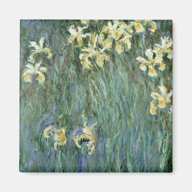Claude Monet | The Yellow Irises Magnet (Front)