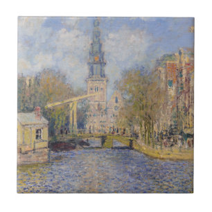 Claude Monet - The Zuiderkerk, Amsterdam Ceramic Tile
