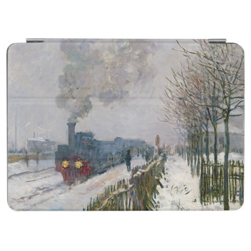 Claude Monet _ Train in the Snow  The Locomotive iPad Air Cover