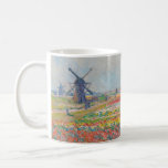 Claude Monet - Tulip Fields near The Hague Coffee Mug<br><div class="desc">Tulip Fields near The Hague (Champs de tulipes pres de La Hague) - Claude Monet,  Oil on Canvas,  1886</div>