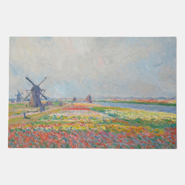 Claude Monet - Tulip Fields near The Hague Doormat (Front)
