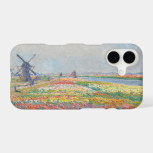 Claude Monet - Tulip Fields near The Hague iPhone 17 Case