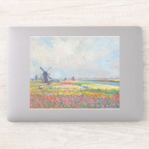 Claude Monet - Tulip Fields near The Hague Sticker