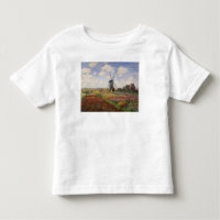 Claude Monet | Tulip Fields Rijnsburg Windmill