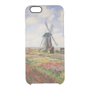 Claude Monet Tulip Fields Rijnsburg Windmill Clear iPhone 6/6S Case