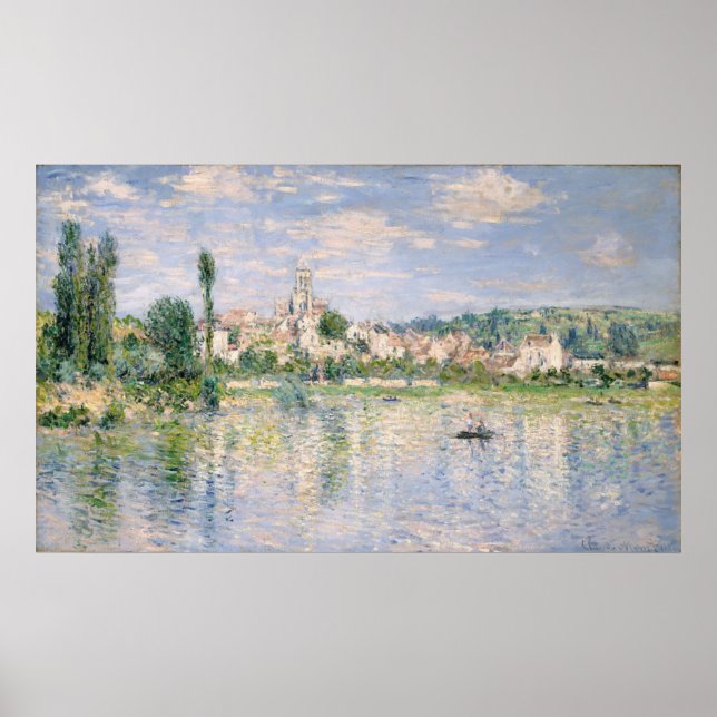 Claude Monet | V�theuil in Summer Poster (Front)