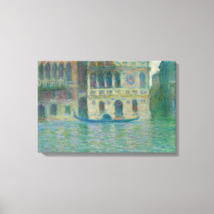 Claude Monet - Venice, Palazzo Dario Canvas Print