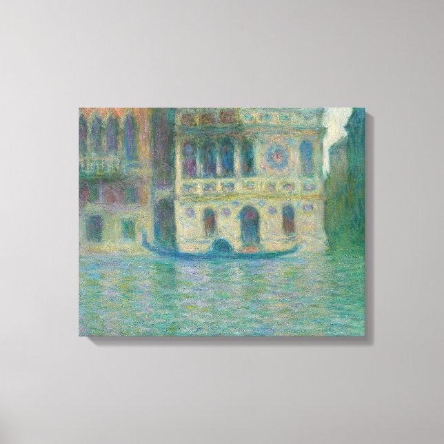 Claude Monet - Venice, Palazzo Dario Canvas Print (Front)