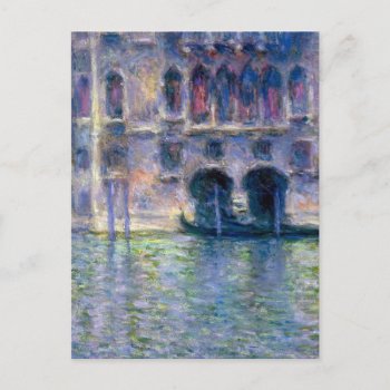 Claude Monet Venice Postcard by unique_cases at Zazzle