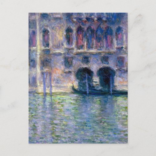 Claude Monet Venice Postcard