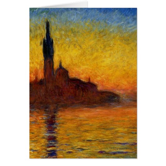 Claude Monet // Venice Twilight Cards (Front)