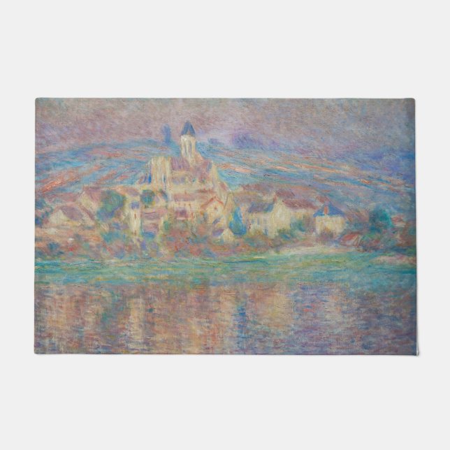 Claude Monet - Vetheuil, Sunset Doormat (Front)