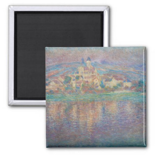 Claude Monet _ Vetheuil Sunset Magnet