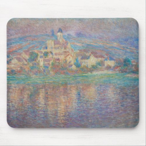 Claude Monet _ Vetheuil Sunset Mouse Pad