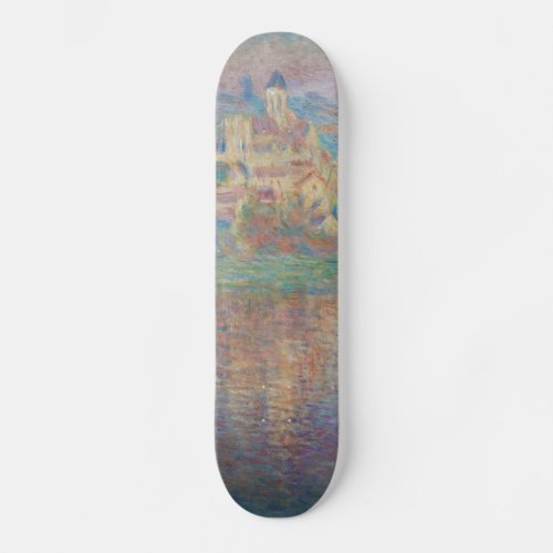 Claude Monet _ Vetheuil Sunset Skateboard