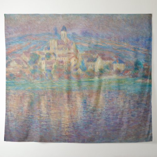 Claude Monet _ Vetheuil Sunset Tapestry