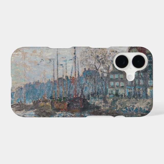 Claude Monet - View of Amsterdam Case-Mate iPhone Case (Back (Horizontal))