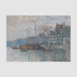 Claude Monet - View of Amsterdam Tissue Paper<br><div class="desc">View of the Prins Hendrikkade and the Kromme Waal in Amsterdam - Claude Monet,  Oil on Canvas,  1874</div>