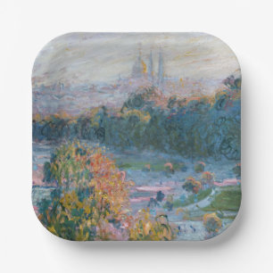 Claude Monet - View of the Tuileries, Study Paper Plates