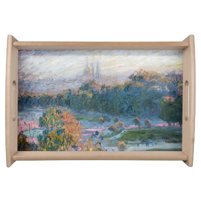 Claude Monet - View of the Tuileries, Study Serving Tray (Front)