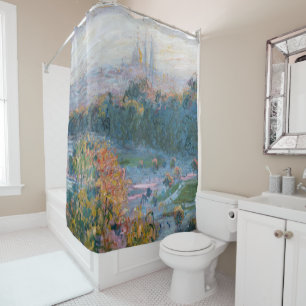 Claude Monet - View of the Tuileries, Study Shower Curtain