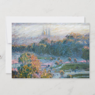 Claude Monet - View of the Tuileries, Study Thank You Card