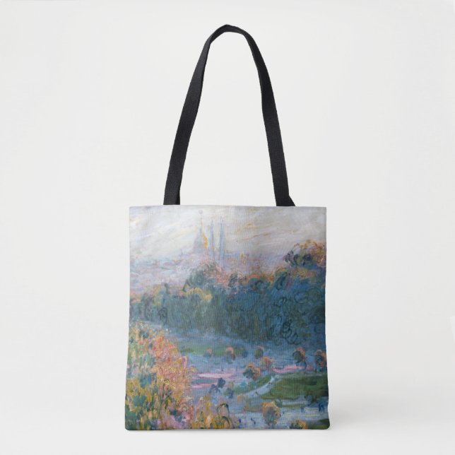 Claude Monet - View of the Tuileries, Study Tote Bag (Front)