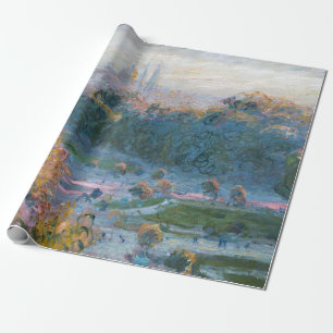Claude Monet - View of the Tuileries, Study Wrapping Paper