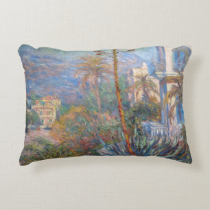 Claude Monet - Villas at Bordighera Accent Pillow